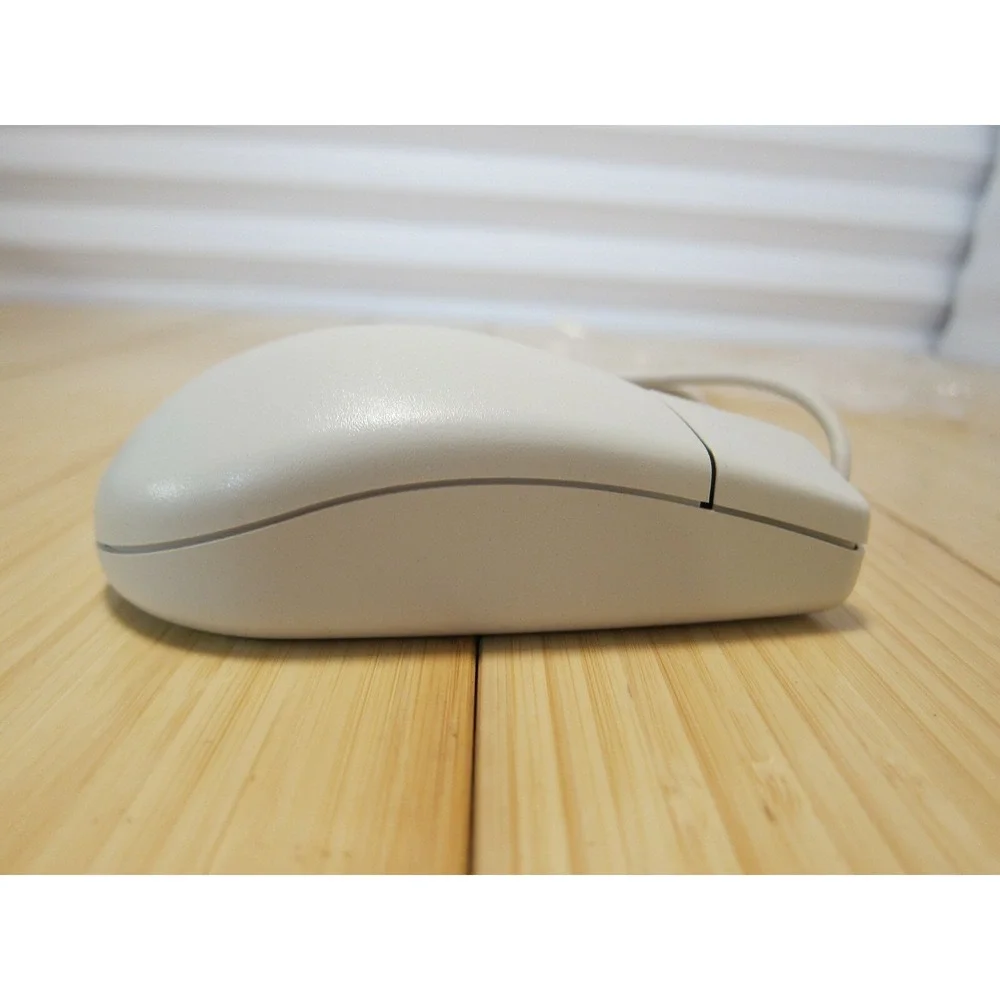 NOS Vintage 2 Button Microsoft Mouse Port Compatible PS2 2.1A PN X03-68761